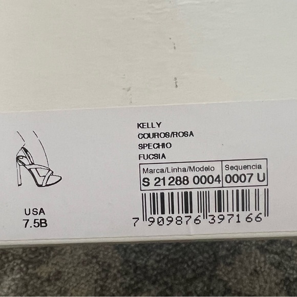 SCHUTZ FUSCHIA HEEL 7.5 NBW - Picture 9 of 9